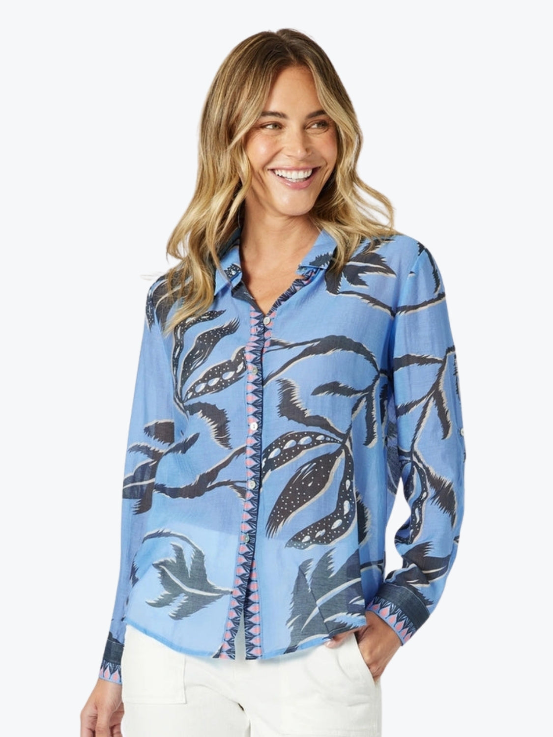 Gordon Smith Peninsula Shirt in Blue