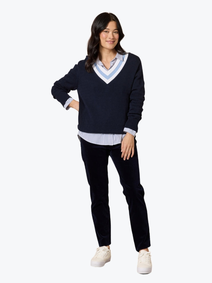 Gordon Smith Princeton Jumper | Navy