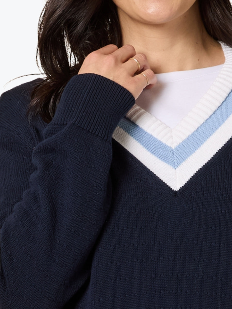 Gordon Smith Princeton Jumper | Navy