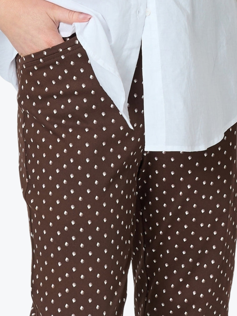 Gordon Smith Shell Print Pant | Mocha
