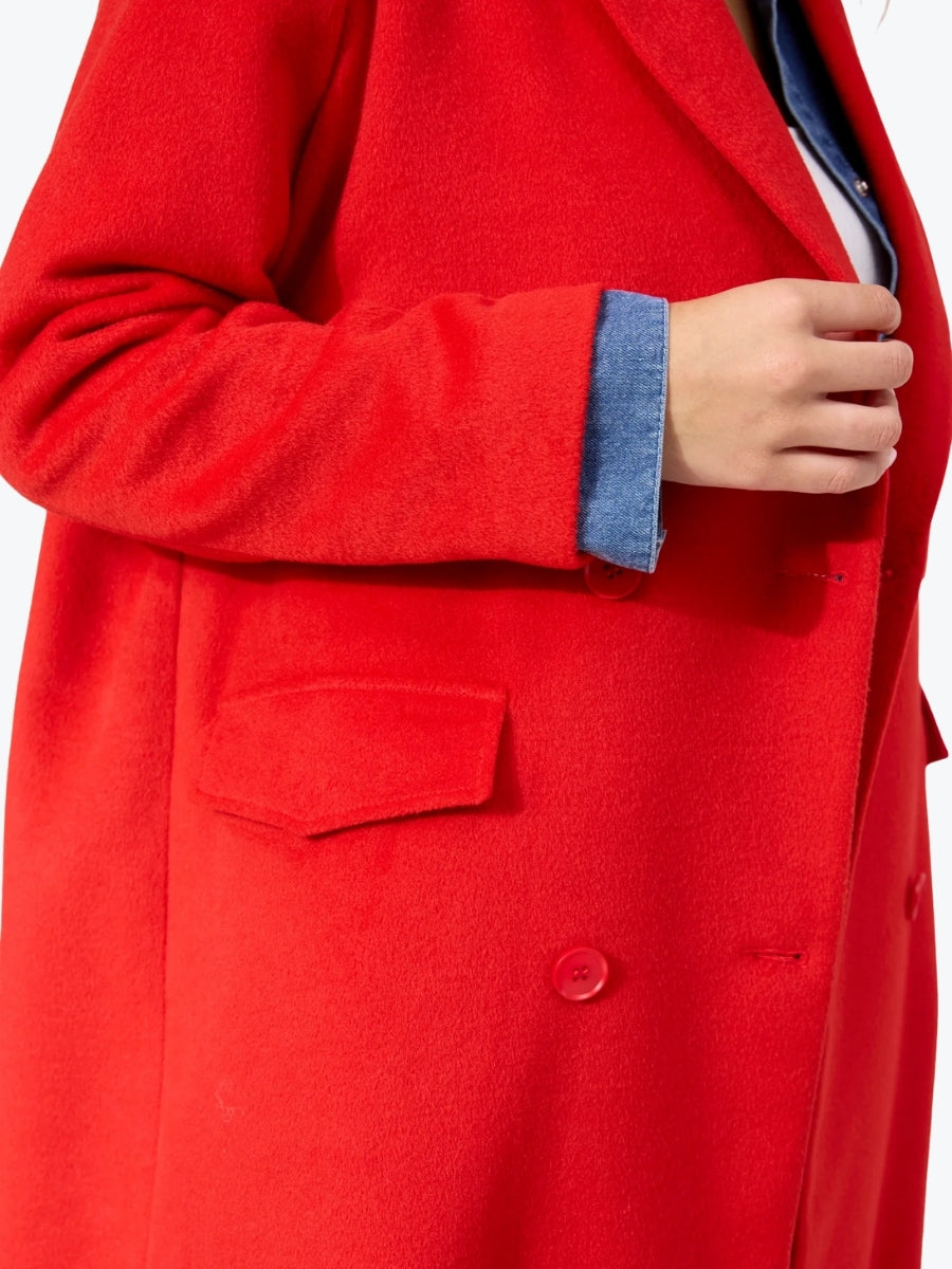 Haven Chicago Coat | Red