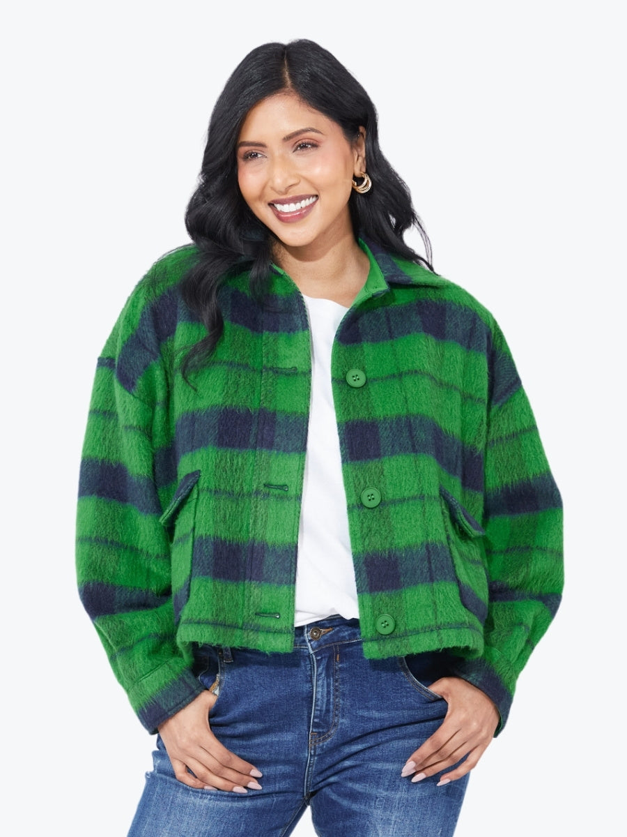 Haven Daytona Crop Jacket in Oasis