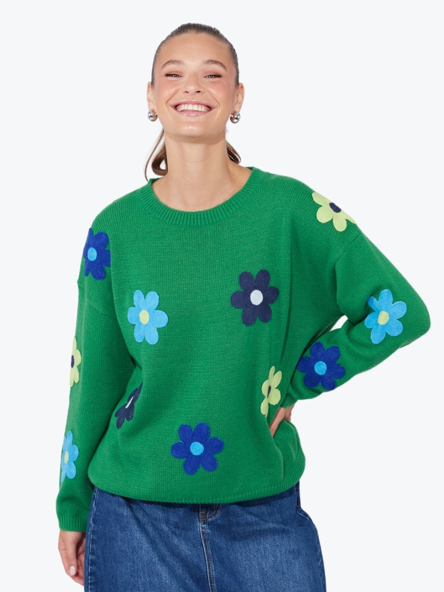 Haven Delphi Jumper in Blue/Oasis