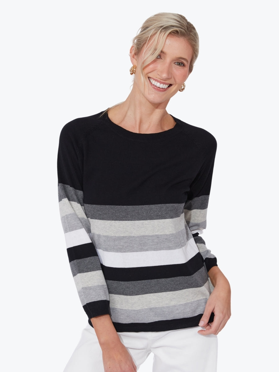 Haven Florida Stripe Jumper in Kohl
