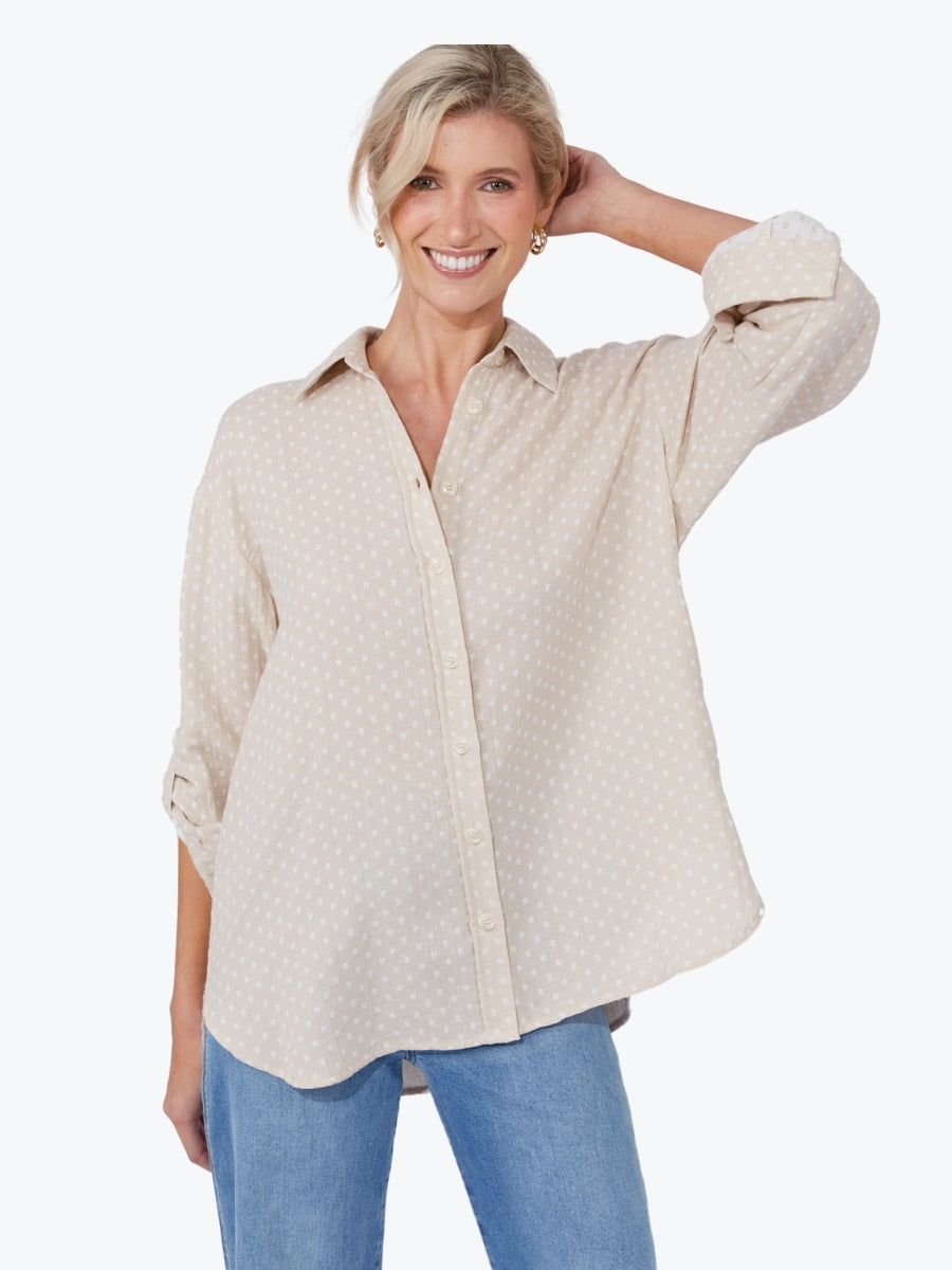 Haven Vanuatu Shirt in Sand