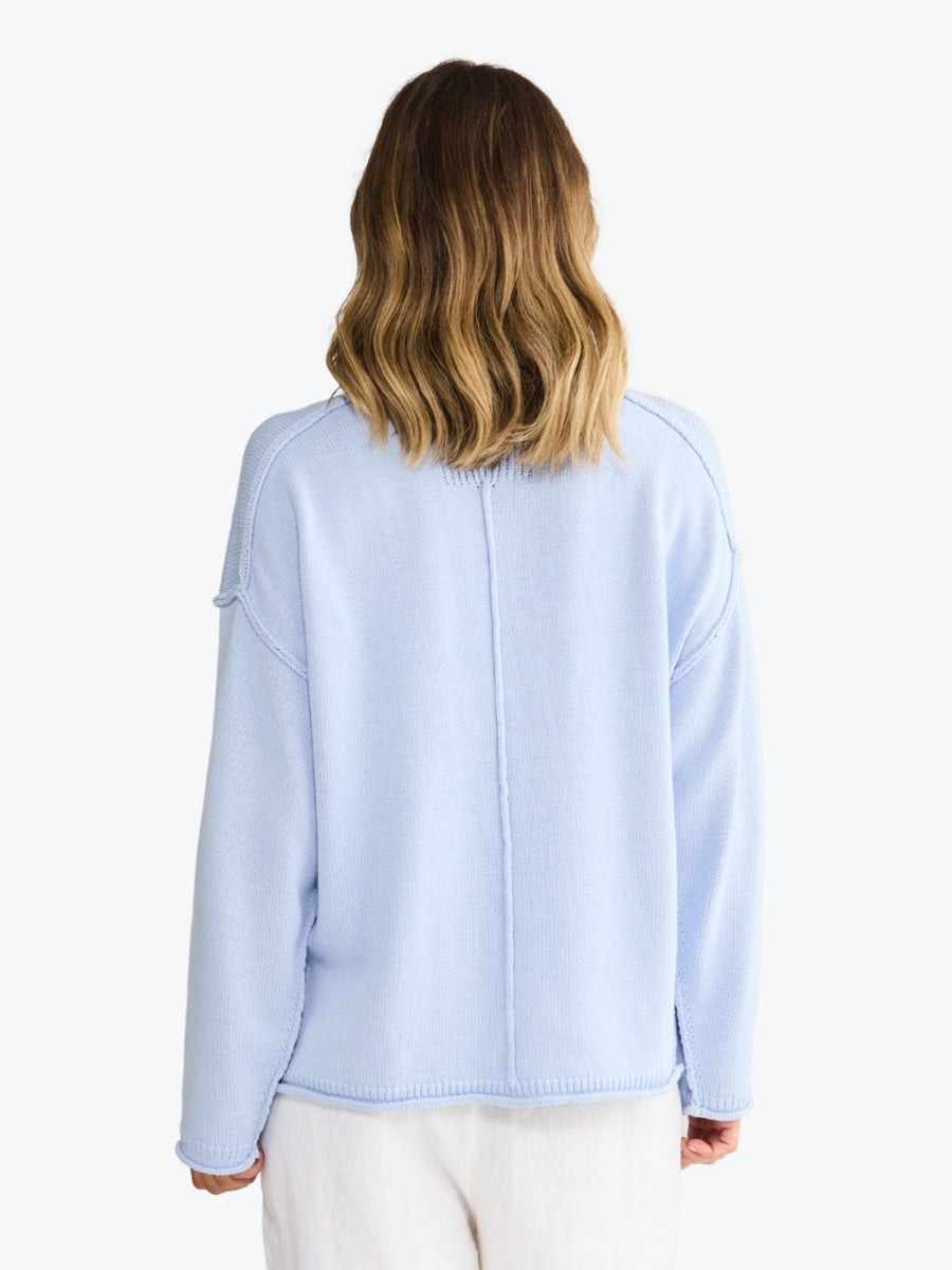 Holiday Breaker Knit | Blue