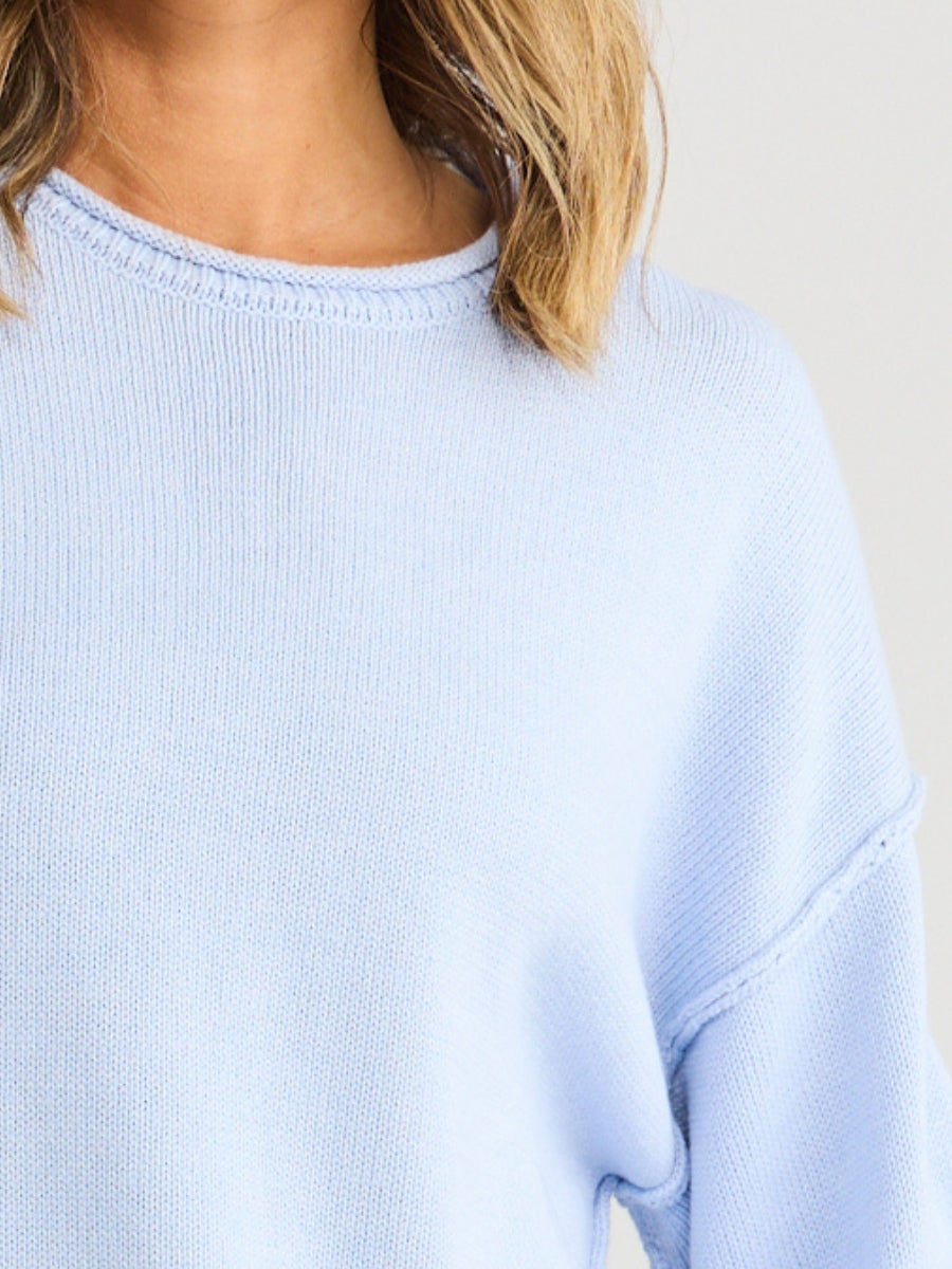 Holiday Breaker Knit | Blue