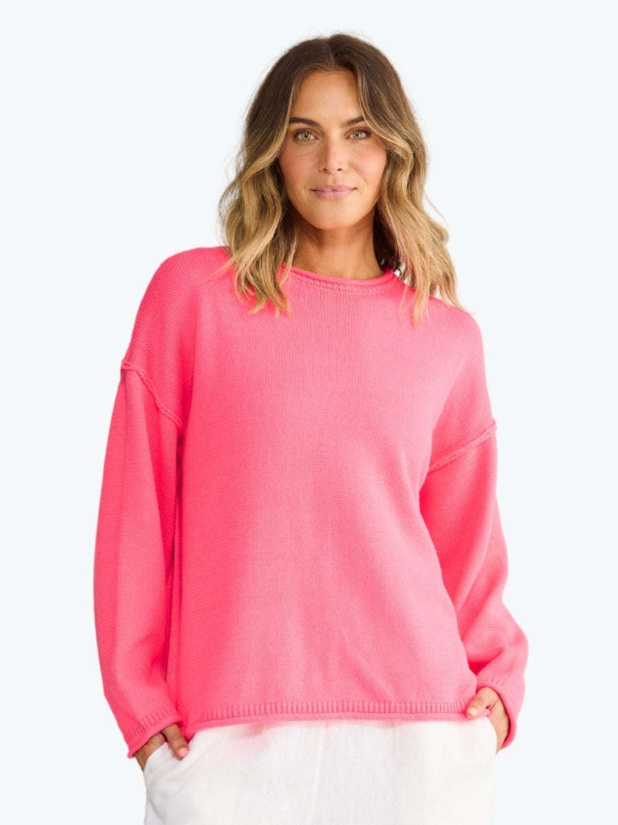 Holiday Breaker Knit | Melon