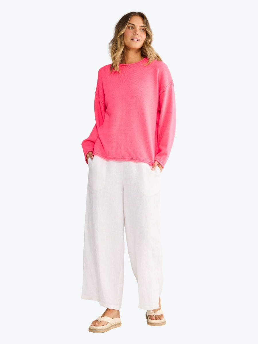 Holiday Breaker Knit | Melon