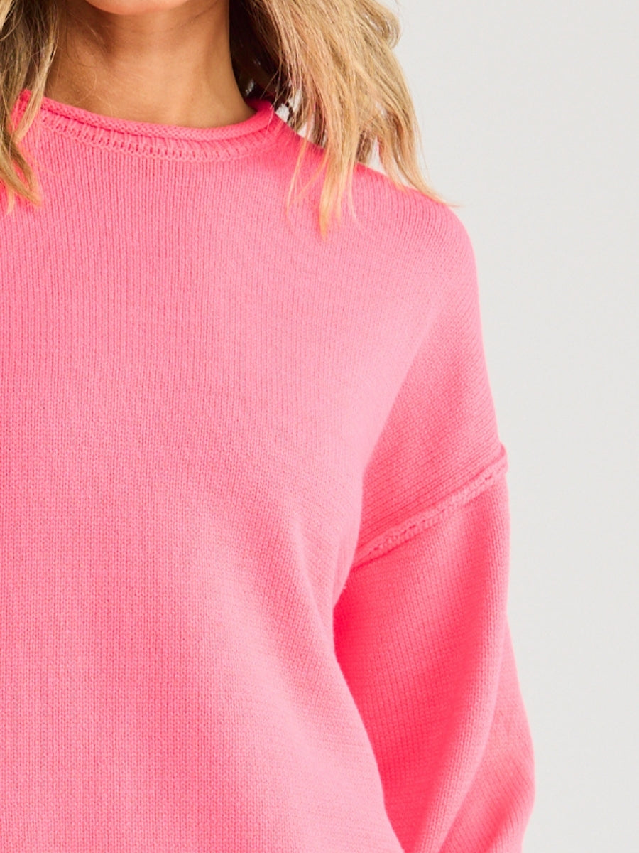 Holiday Breaker Knit | Melon