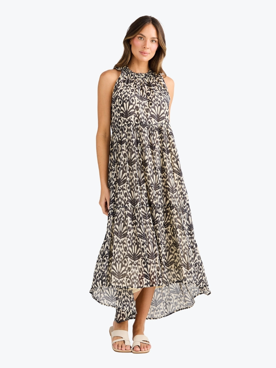 Holiday Margot Dress in Spring Fan