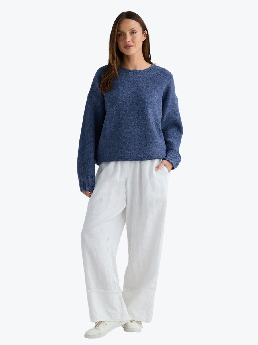 Holiday Overboard Knit