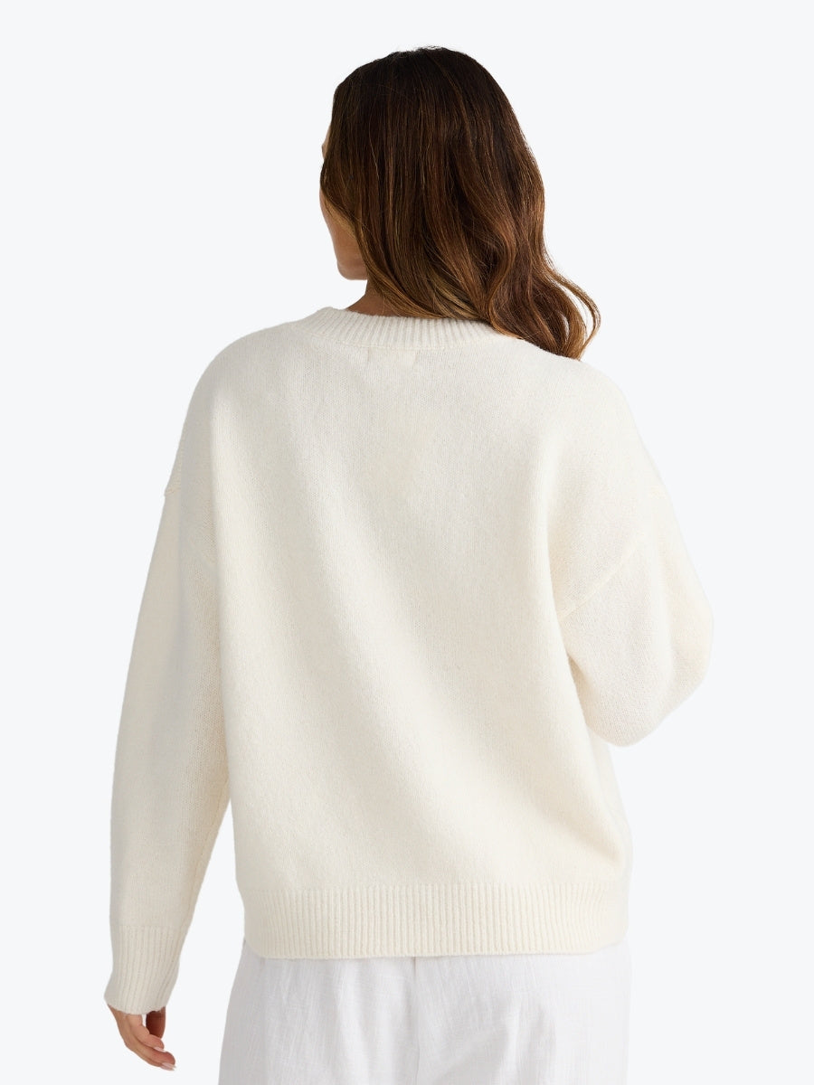 Holiday Overboard Knit