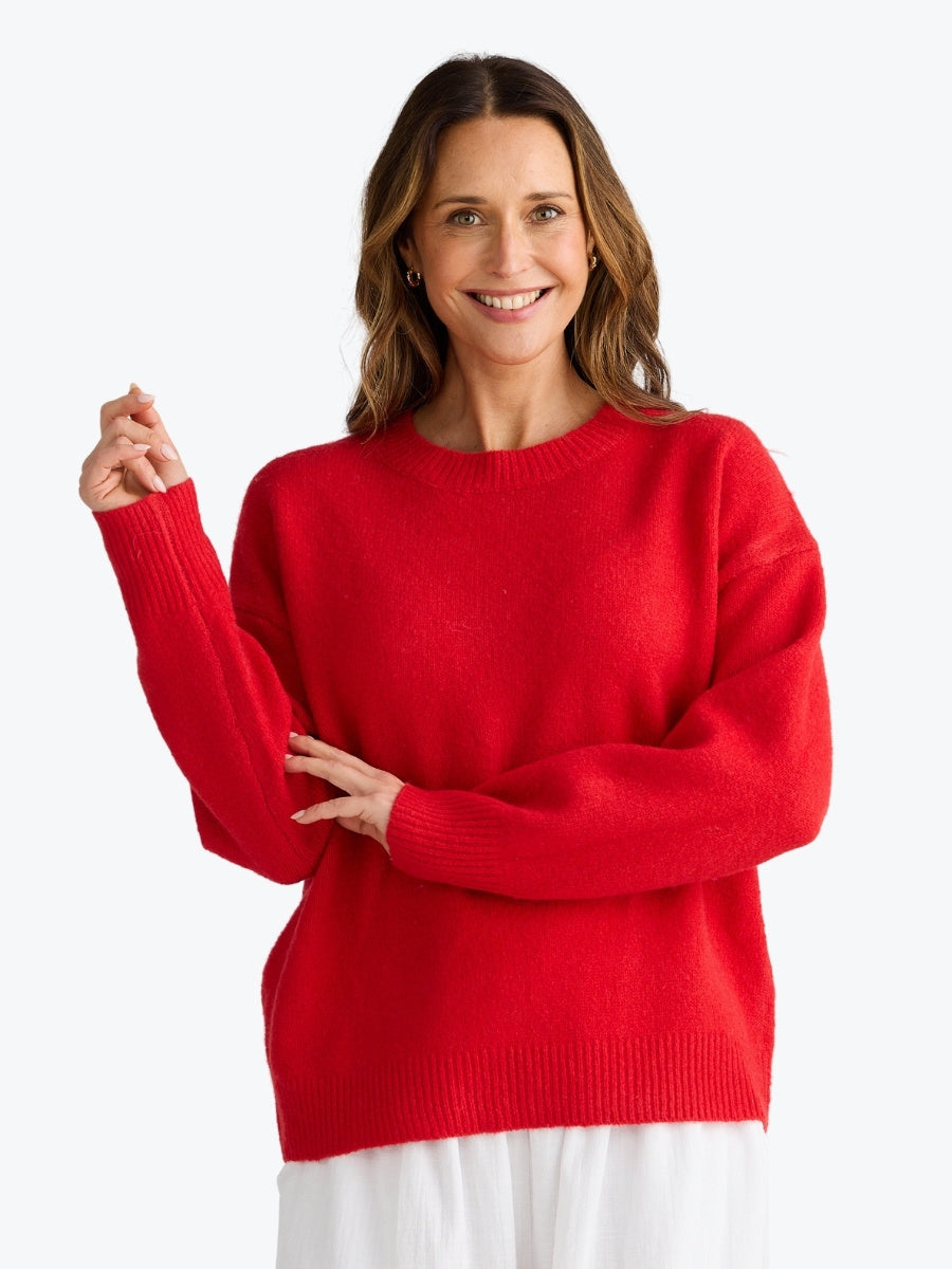 Holiday Overboard Knit