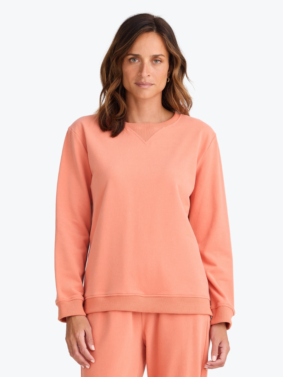 Homelove Goodwood Zip Sweat in Spice