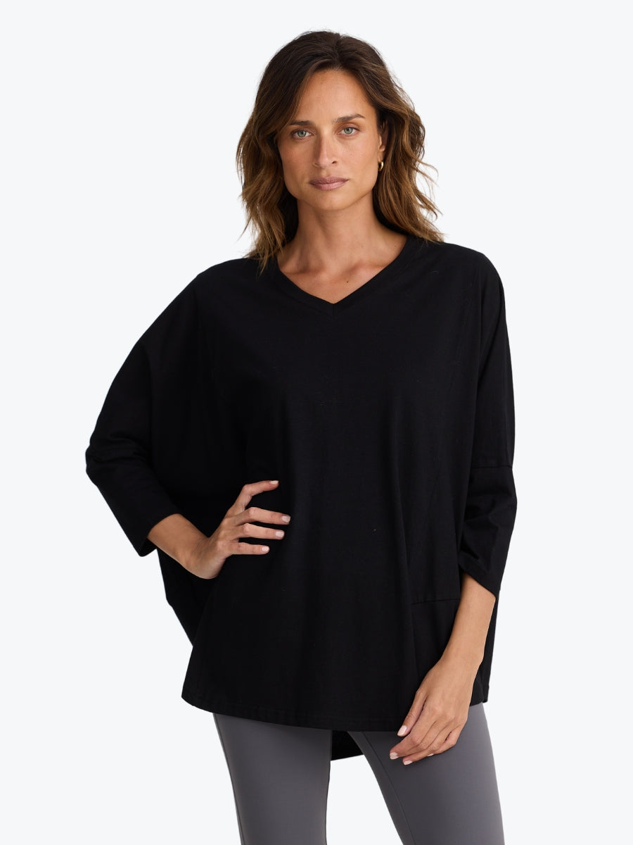 Homelove Unwind Top in Black