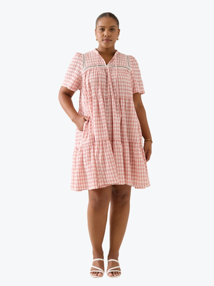 Isle of Mine Esther Dress in Pink