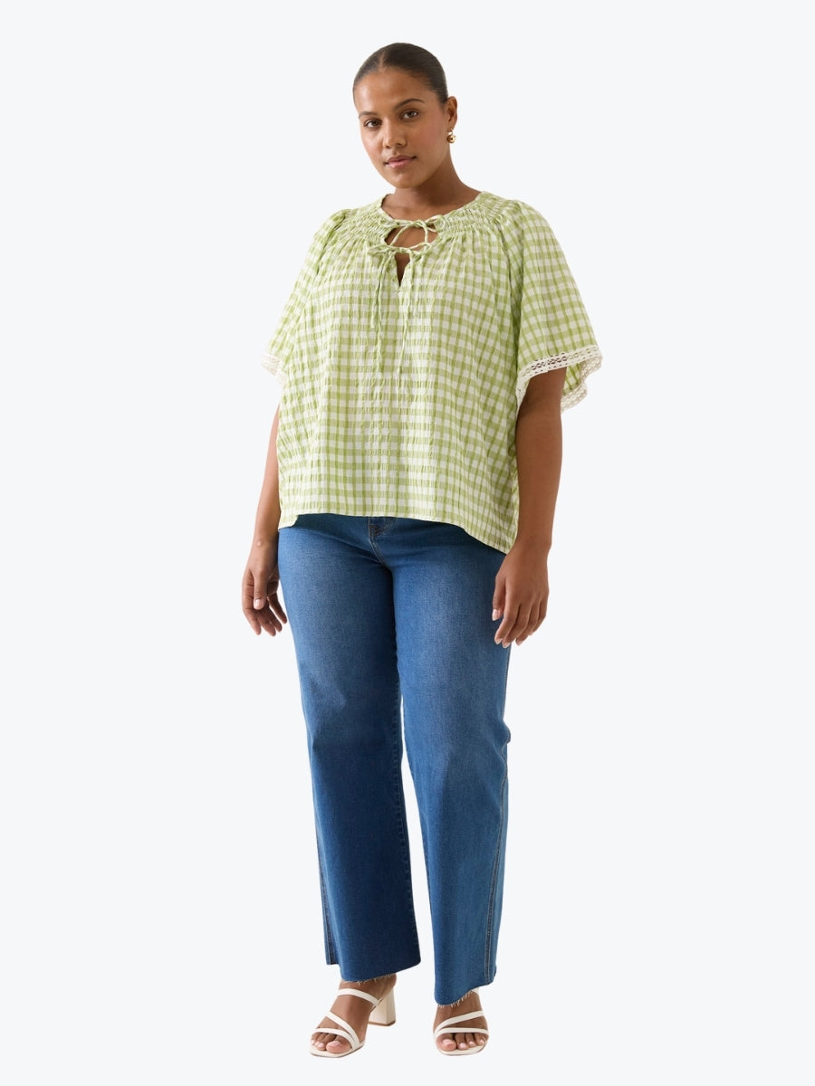 Isle of Mine Esther Shirred Top