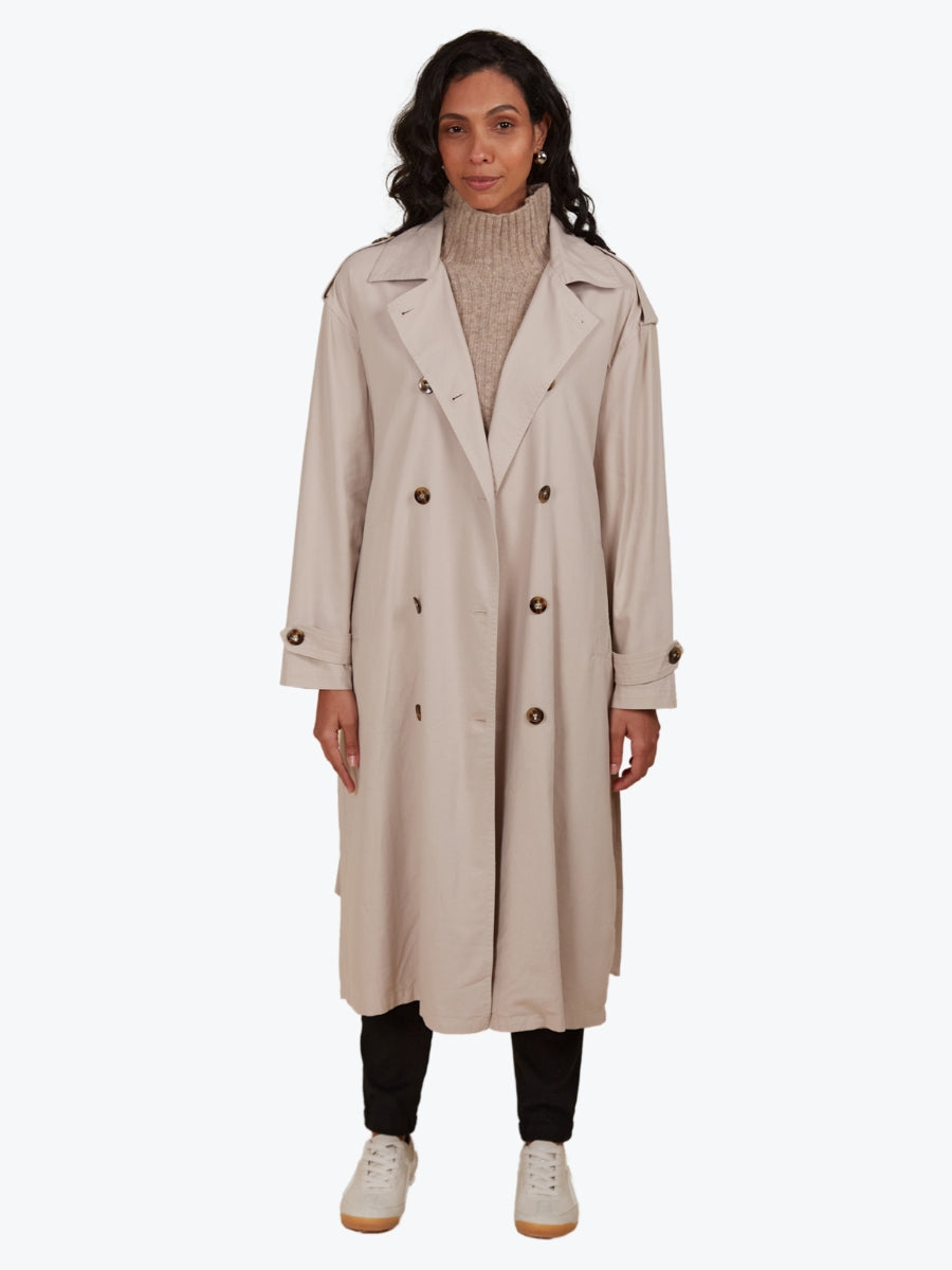 Isle of Mine Freya Trench Coat in Canvas