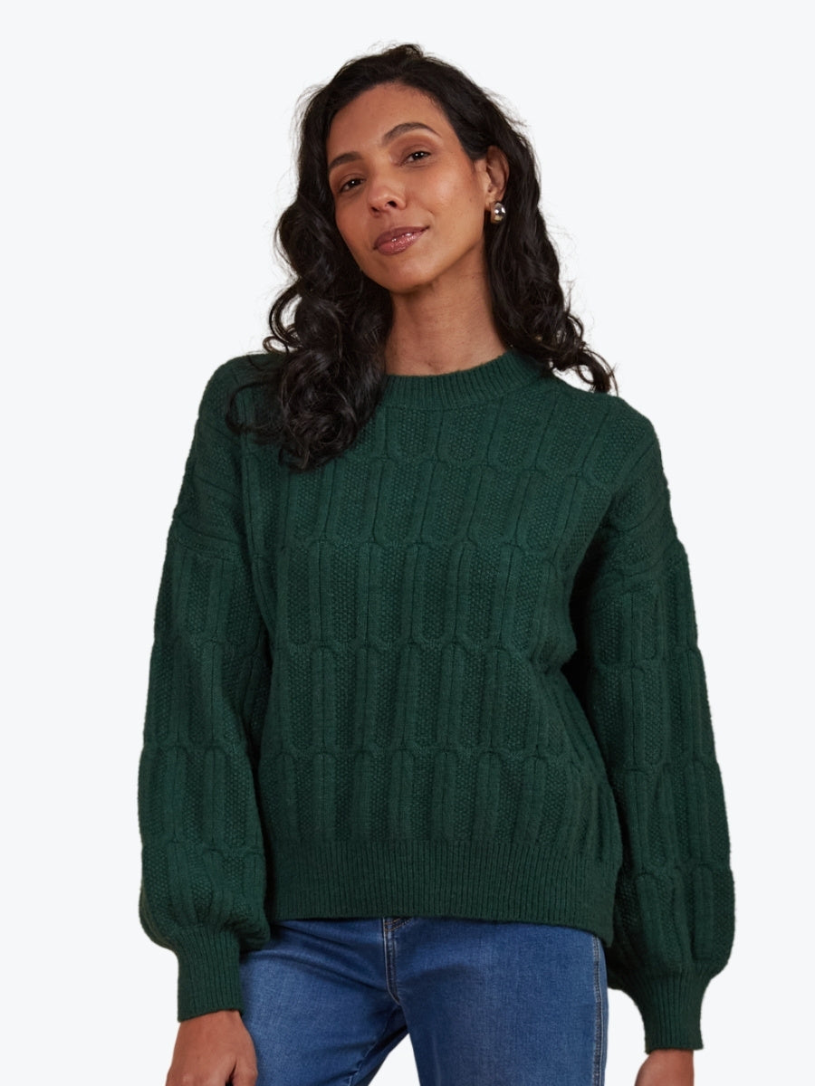Isle of Mine Hera Jumper in Pine