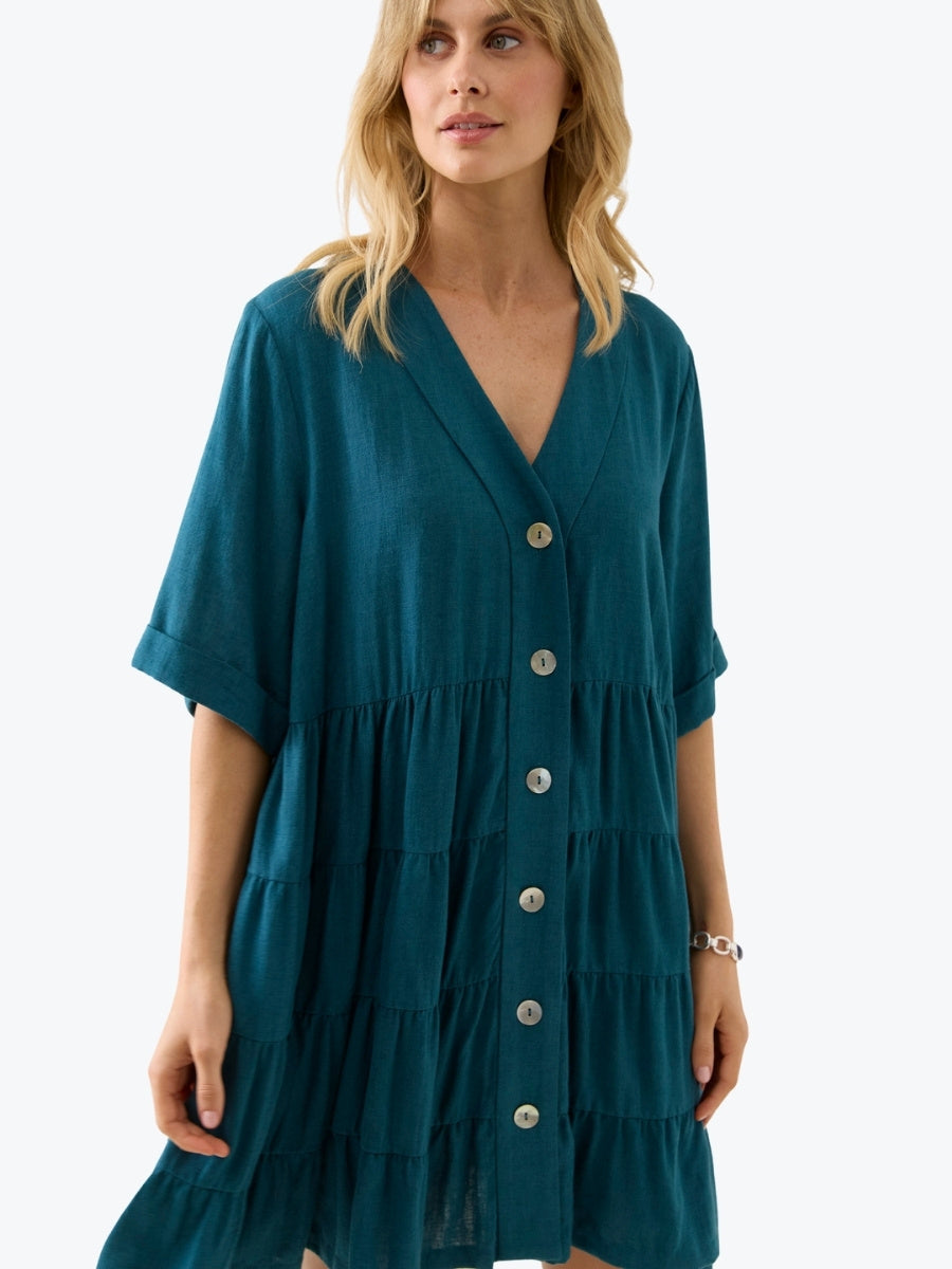 Isle of Mine Ingrid Button Dress