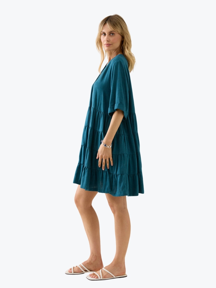 Isle of Mine Ingrid Button Dress