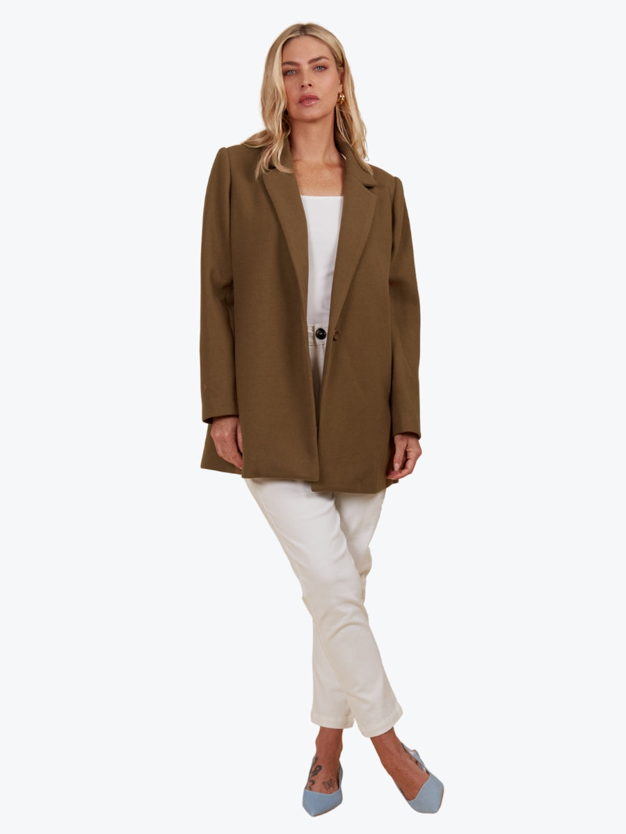 Isle of Mine Kali Coat in Toffee