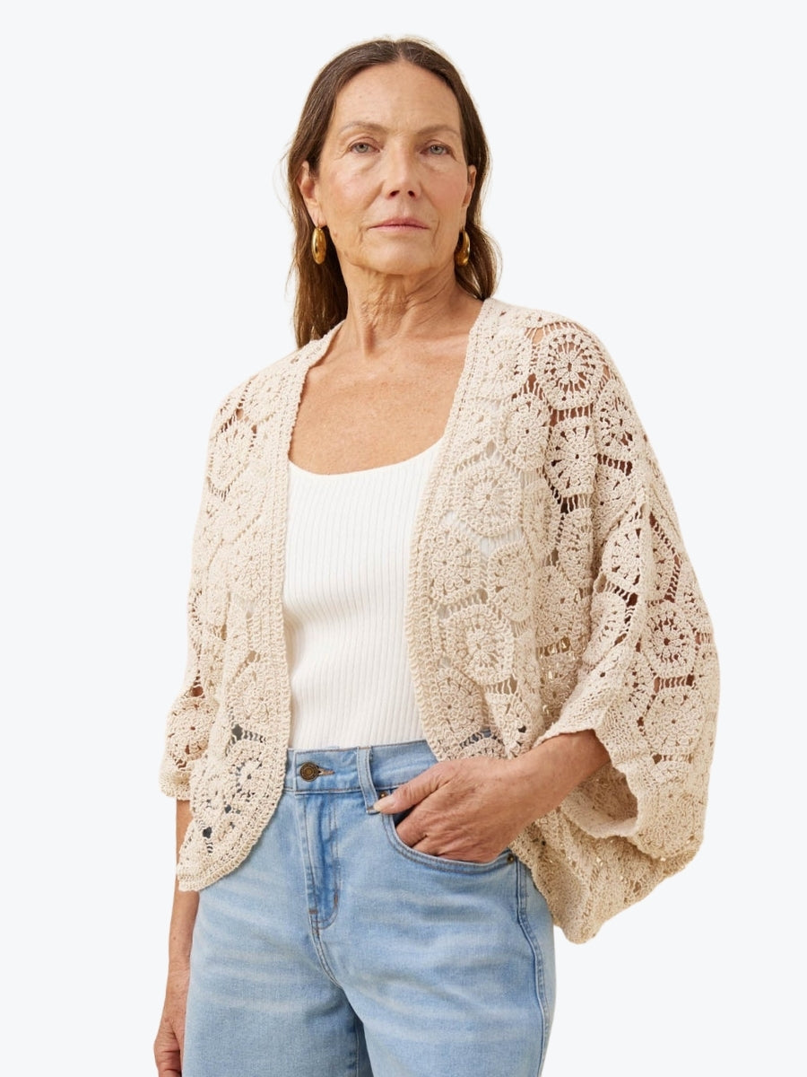 Isle of Mine Maggie Crochet Cape | Canvas