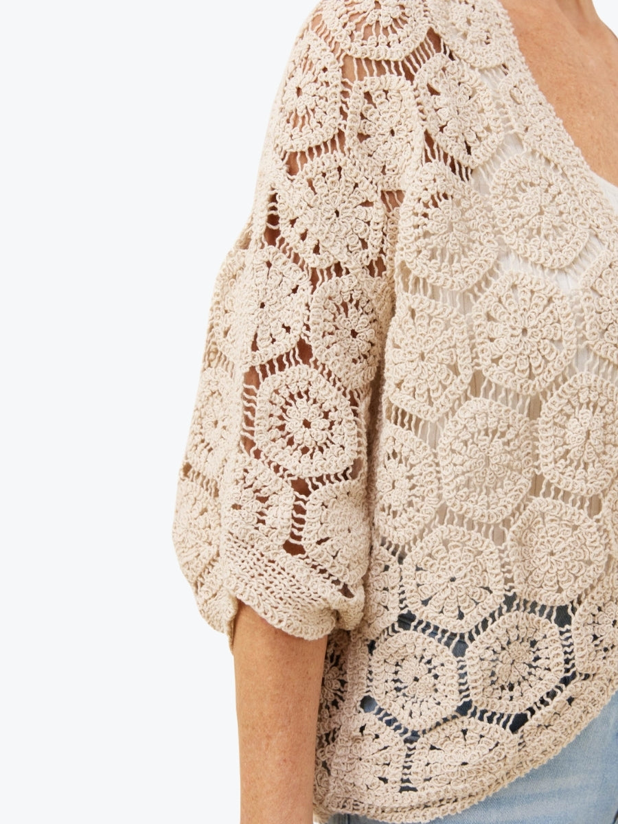 Isle of Mine Maggie Crochet Cape | Canvas