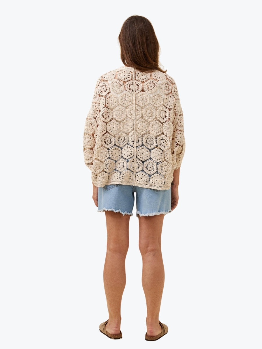 Isle of Mine Maggie Crochet Cape | Canvas