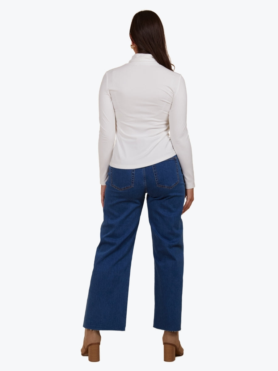 Isle of Mine Naria Roll Neck Top