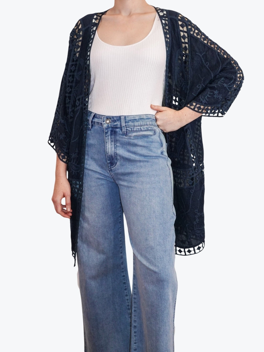 Isle of Mine Oline Lace Kimono