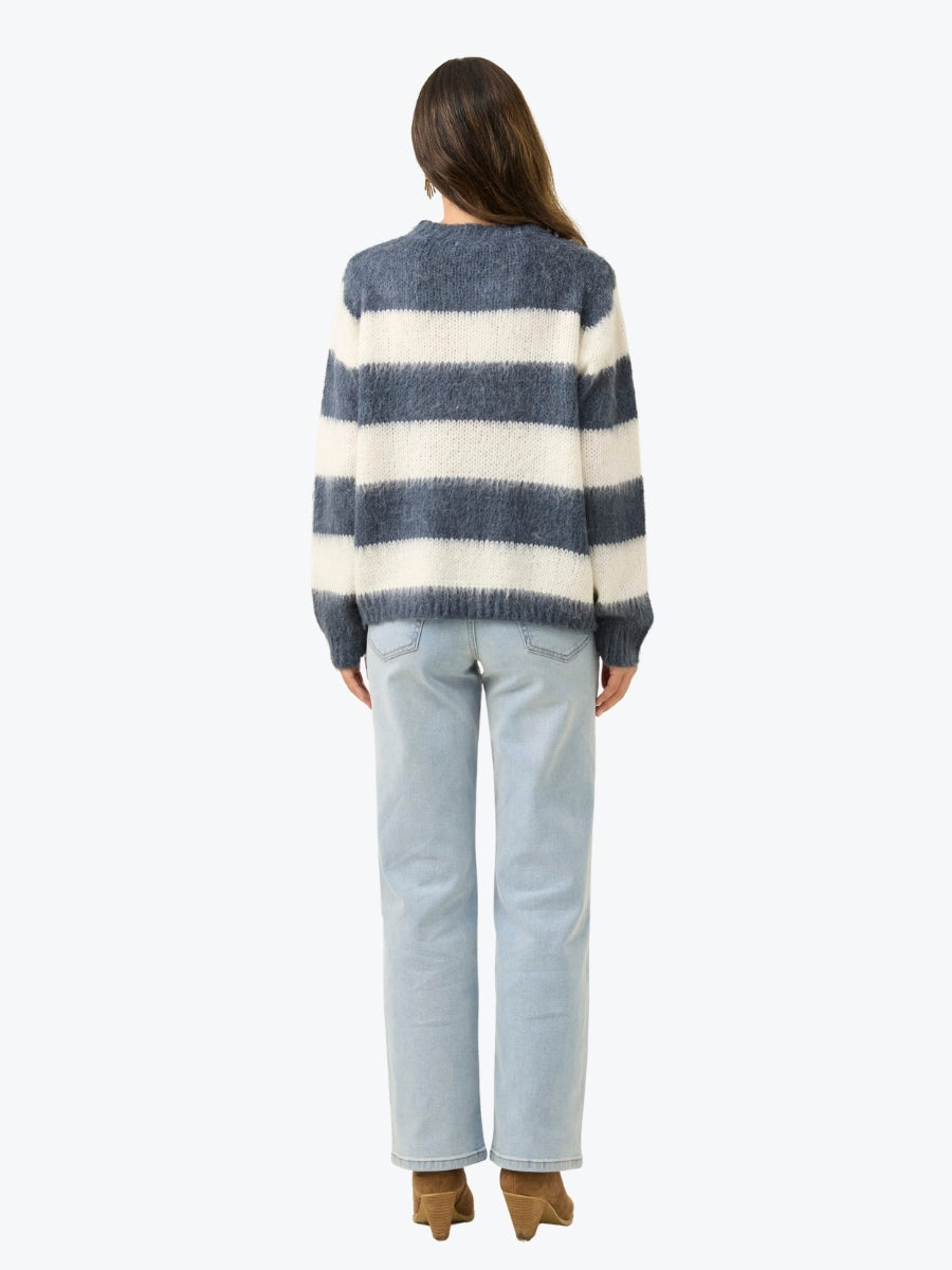 Isle of Mine Pallas Stripe Jumper | Navy
