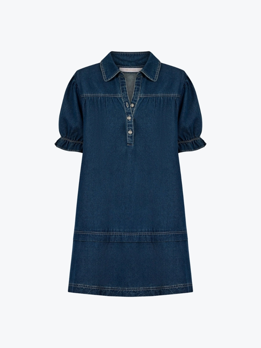 Isle of Mine Preston Shirt Dress | Deep Blue