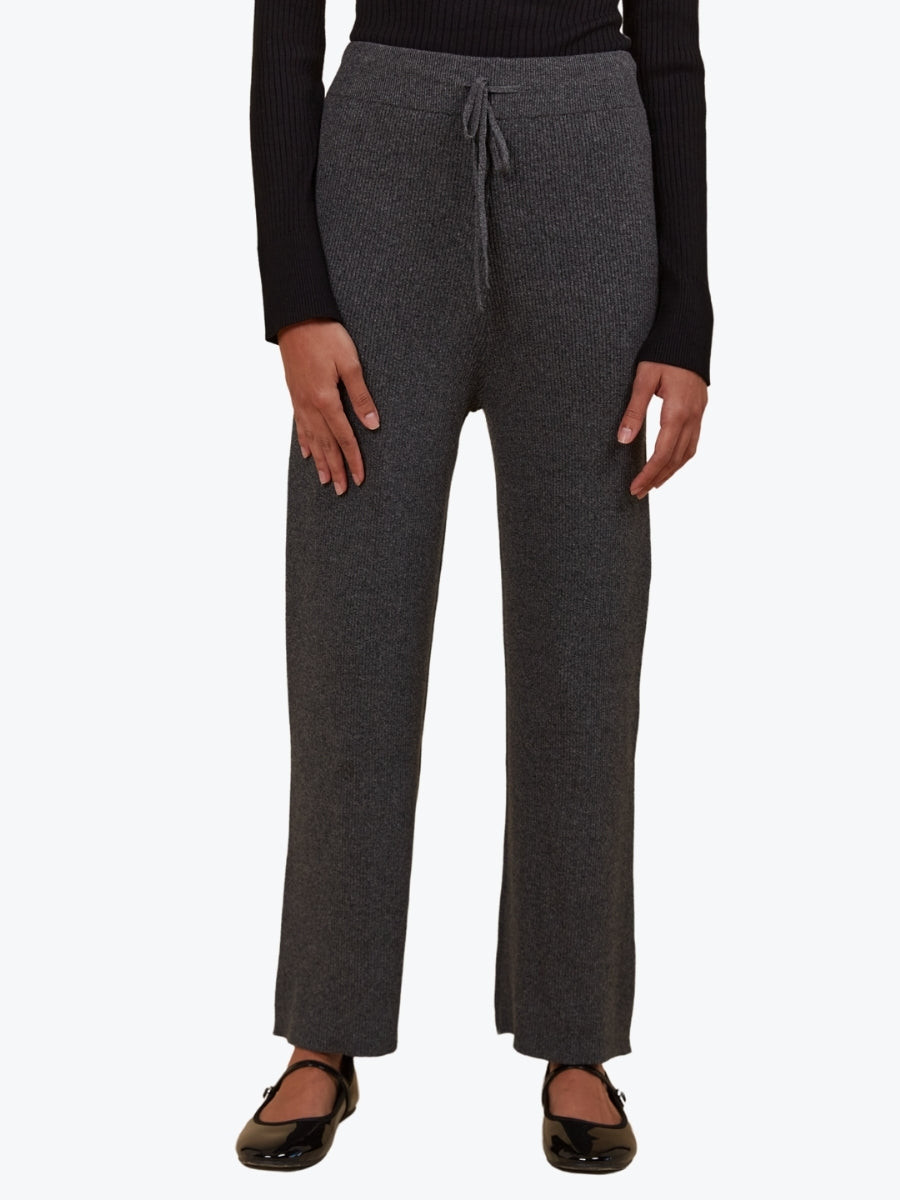 Isle of Mine Tala Knit Pant in Ash