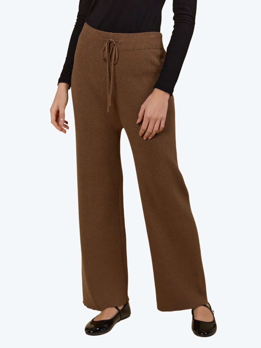 Isle of Mine Tala Knit Pant in Toffee