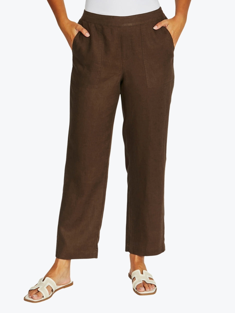 Jump 7/8 Core Pant | Chocolate