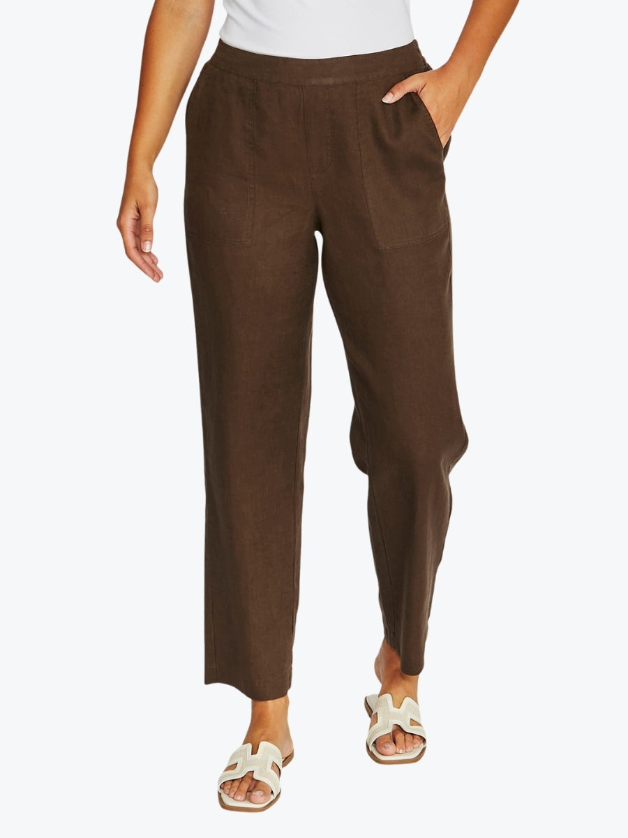Jump 7/8 Core Pant | Chocolate