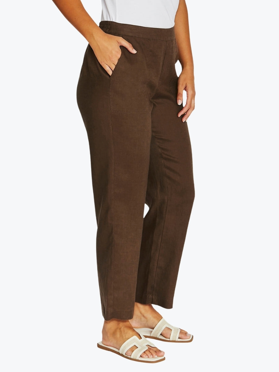 Jump 7/8 Core Pant | Chocolate