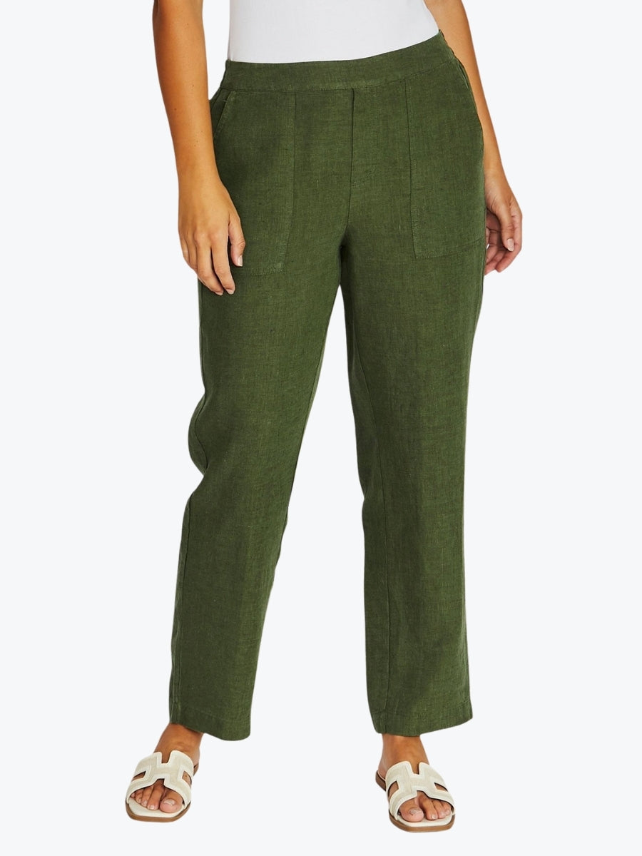 Jump 7/8 Core Pant | Evergreen