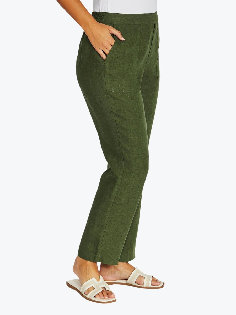 Jump 7/8 Core Pant | Evergreen