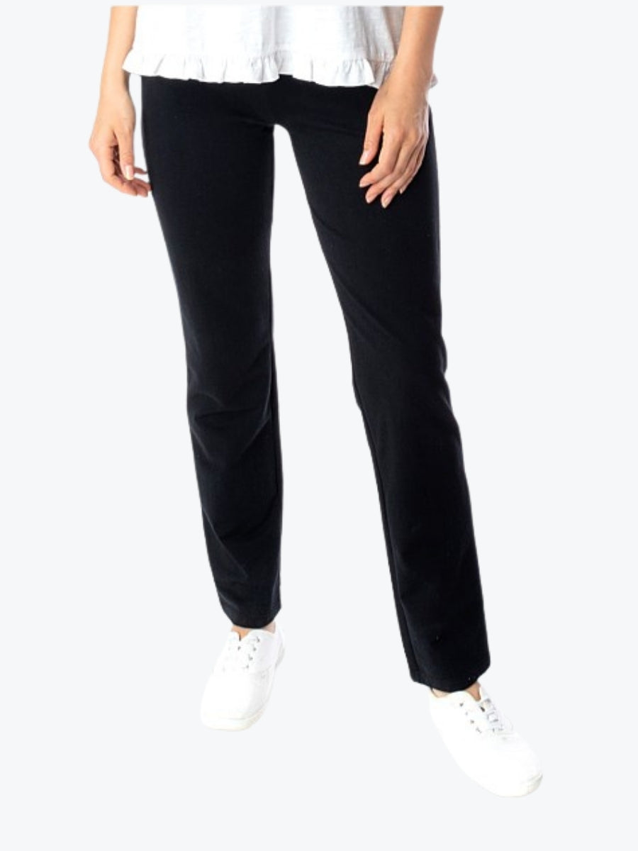 Jump Full Length Track Pant in Black