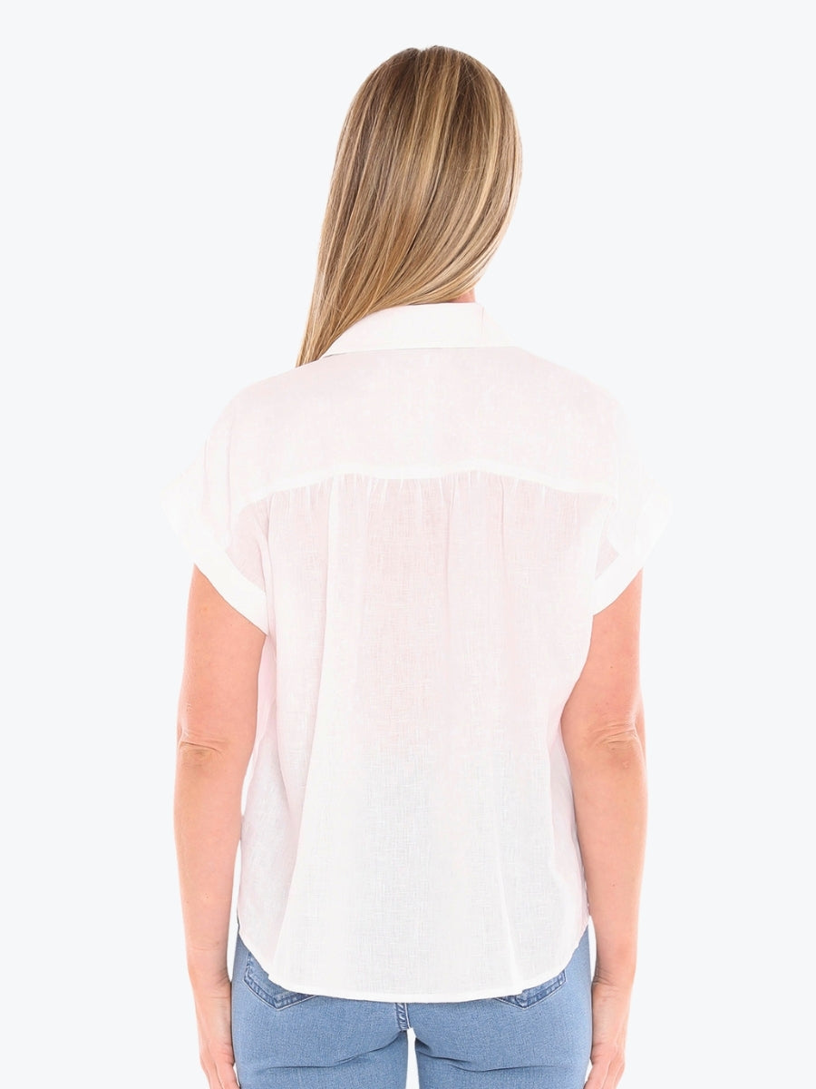 Jump Gather Short Sleeve Shirt