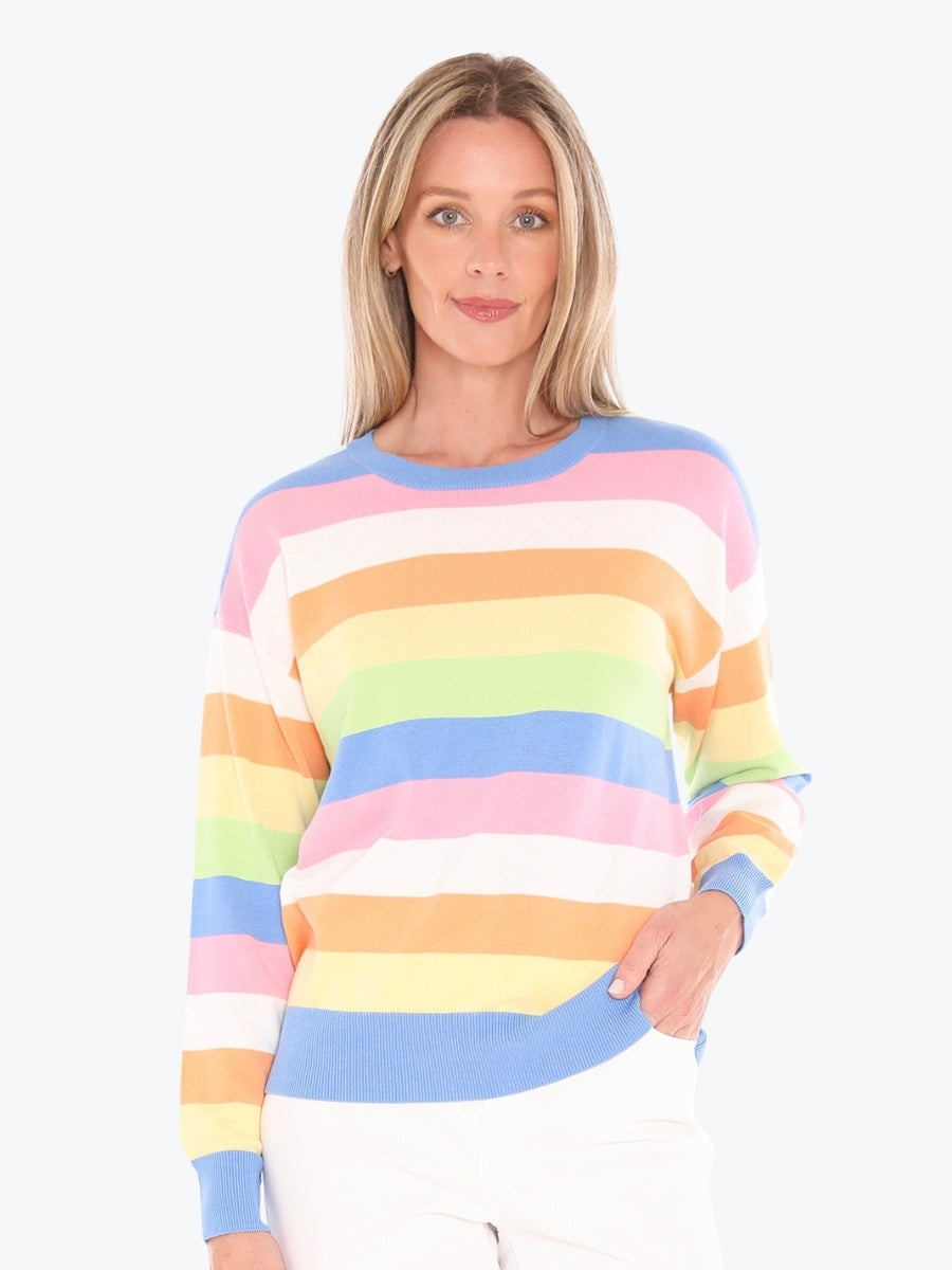 Jump Gelati Stripe Pullover in Multi
