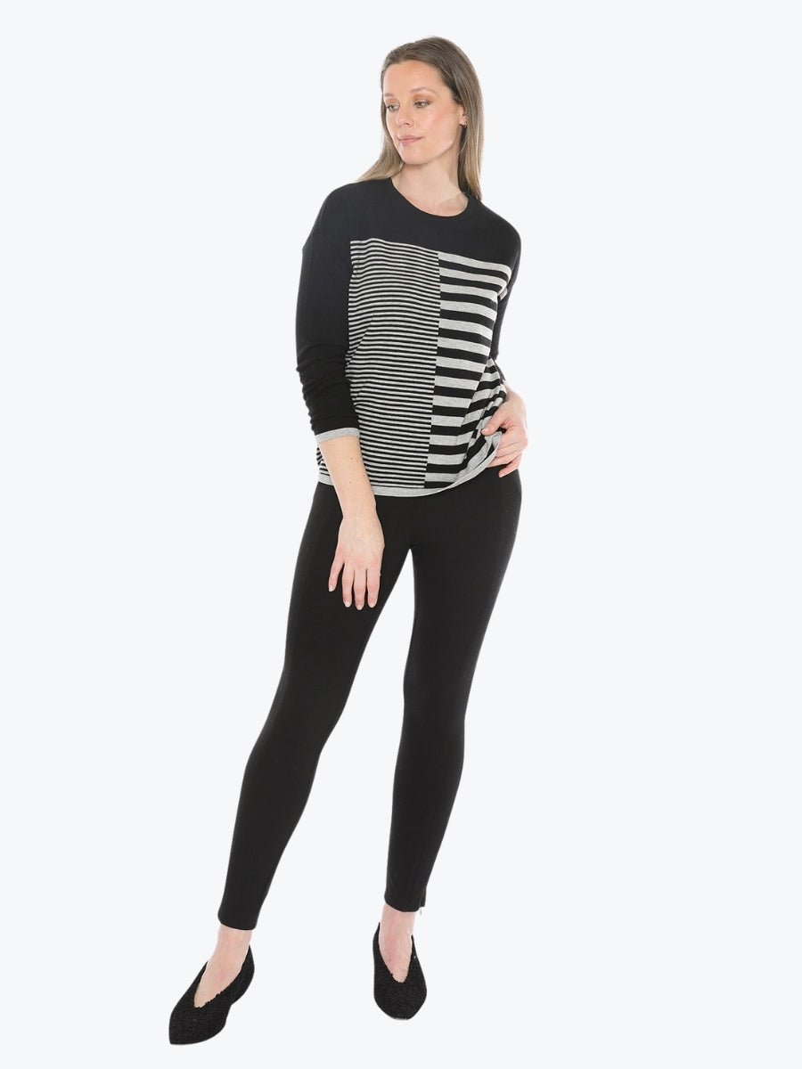 Jump Mixed Stripe Pullover