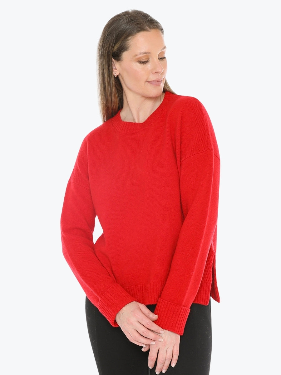 Jump Side Detail Crew Pullover