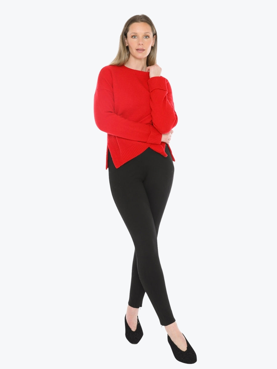 Jump Side Detail Crew Pullover