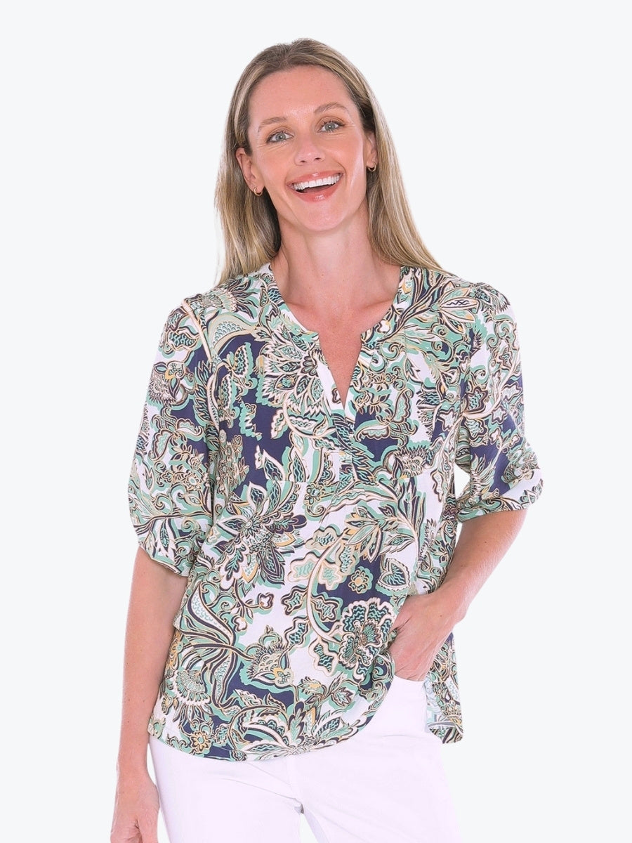 Jump Summer Chintz Top in Multi