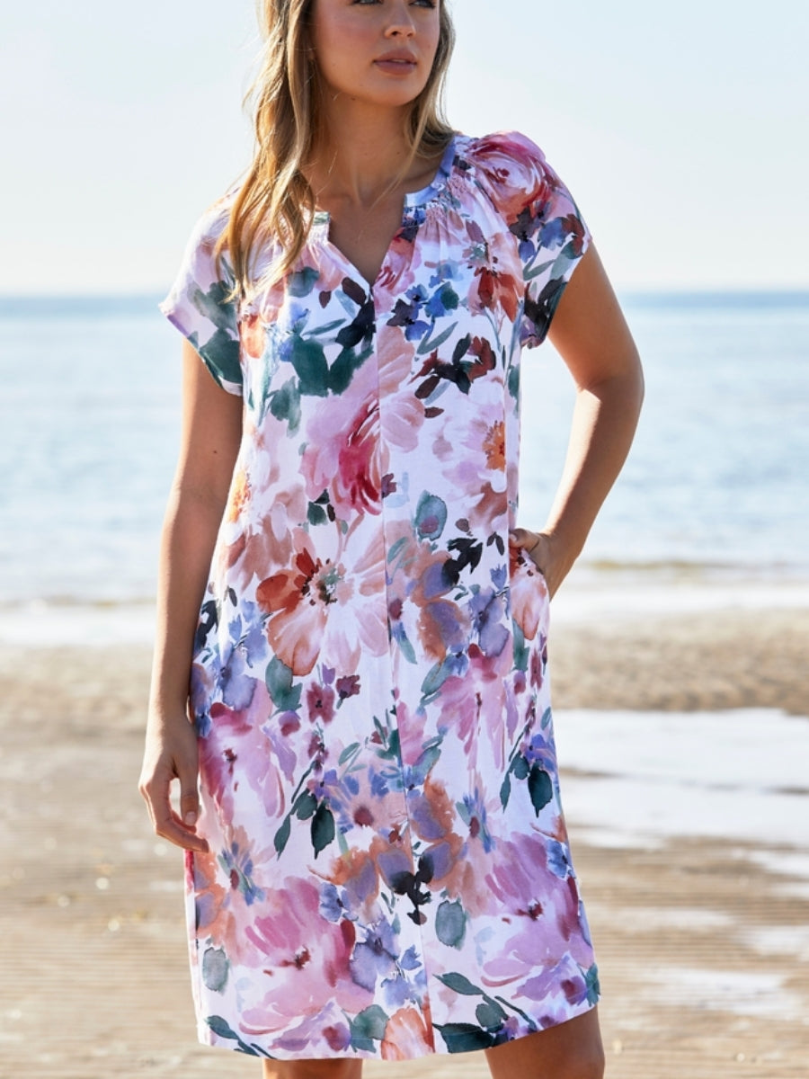Jump Sunset Flora Dress | Multi