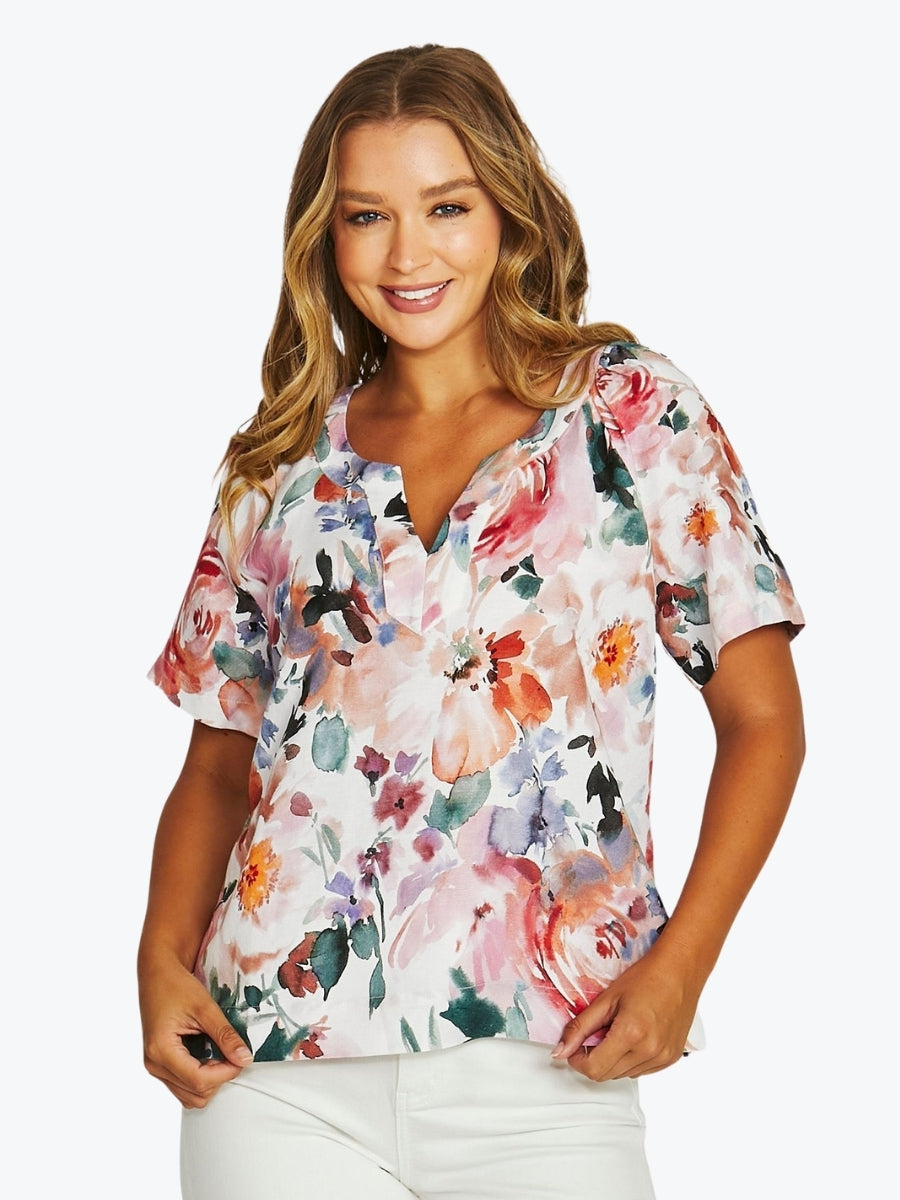 Jump Sunset Flora Top | Multi